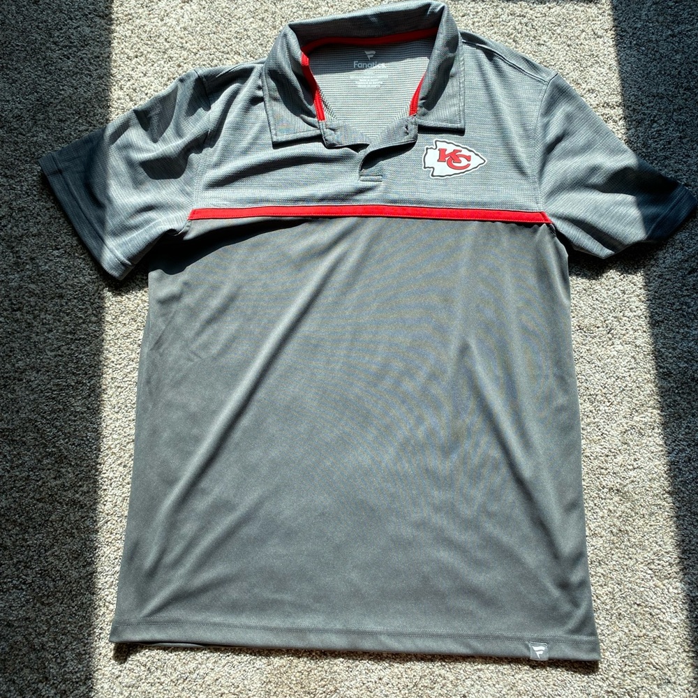 Large Men’s Fanatics Chiefs Polo